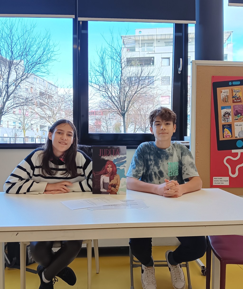 Intervju s učenicima povodom Marulićevih dana: Vita Babić Šošić i Noa&nbsp;Runjavec